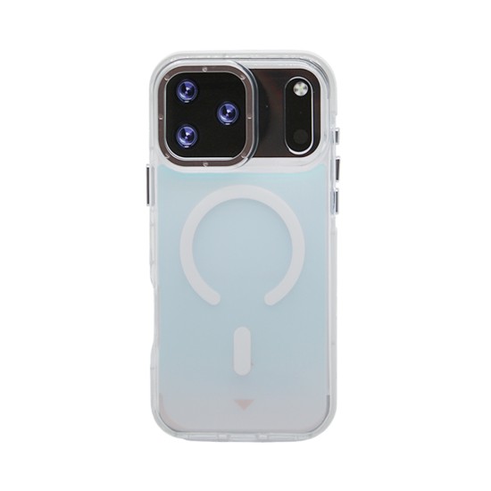 Capa Magnética de Design Camaleon para Apple iPhone 17 Pro Max/iPhone 18 Pro Max Prata